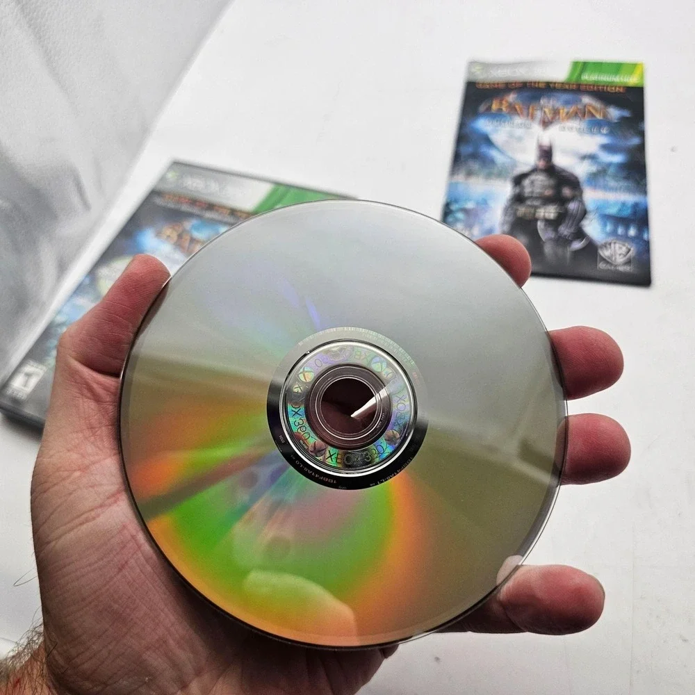 Batman Arkham Asylum Xbox 360 GOTY Platinum Hits Complete WB Games Video Game